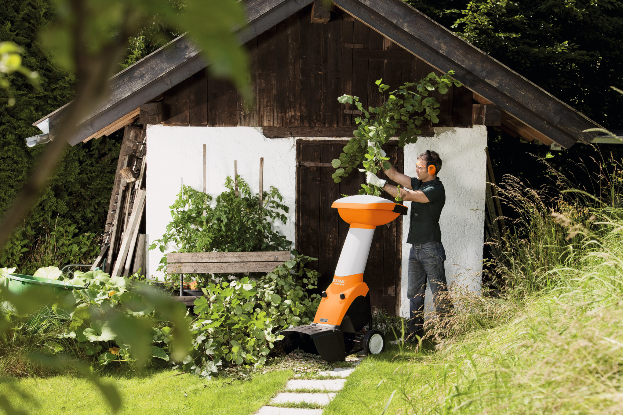 GHE 355 Electric Garden Chipper