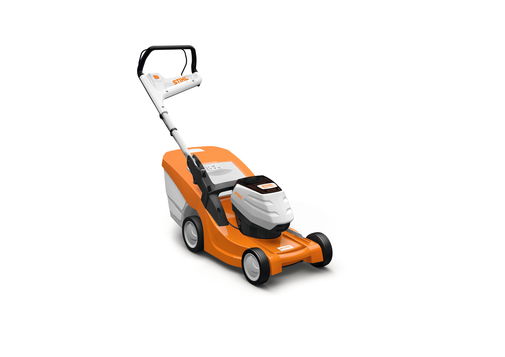 STIHL RMA 443 C cordless lawn mower from the AP-System